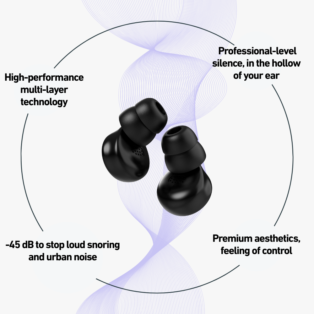 Wav Max Earplugs + Free Case